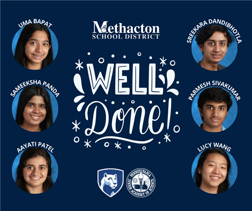 Well done MHS Science Fair Club members